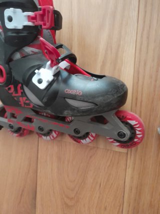Patines Oxelo Talla 32-34 + Protecciones S