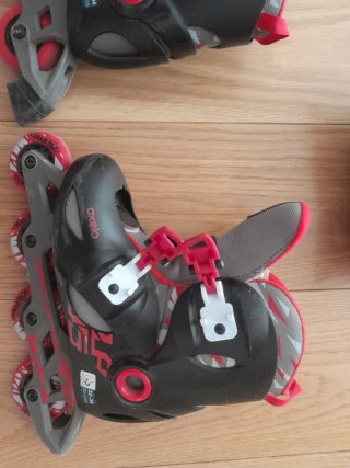 Patines Oxelo Talla 32-34 + Protecciones S