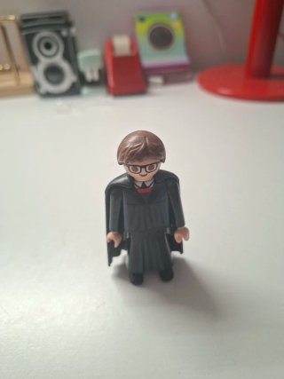 Playmobil Harry Potter con Hedwig y escoba