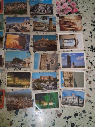 56 cartoline vintage anni 80/90