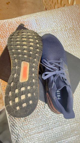 Zapatillas Adidas Ultraboost 20 Azul/Naranja Talla