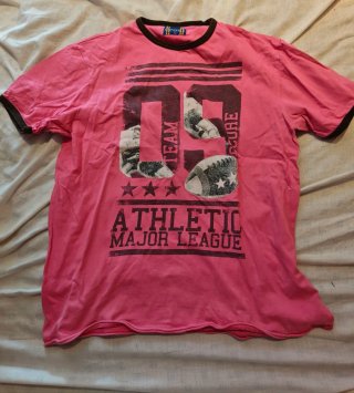 Camiseta rosa Athletic Major League