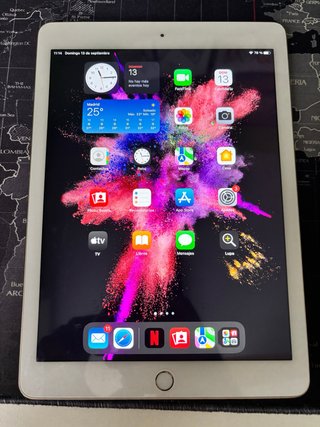 iPad Air 2 128GB Dorado con funda y caja