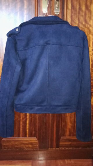 Chaqueta ante azul