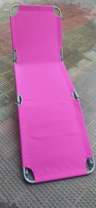 Tumbona Hamaca Rosa Plegable