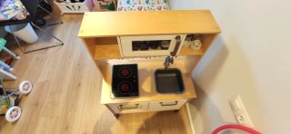 Cocinita Ikea Madera Abedul