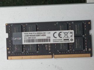 RAM SODIMM DDR4 16GB 3200MHz Lexar LD4S16G32C22ST