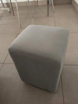 Sofá 3 plazas chaiselongue gris