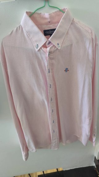 Camisa Solera Rayas Rosas