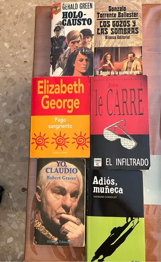 6 Libros de lectura