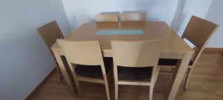 Mesa de comedor + 6 sillas
