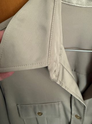 Camicia raso marroncina