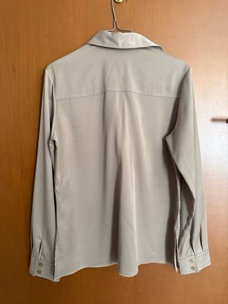 Camicia raso marroncina