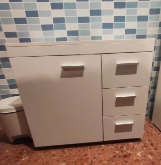 Mueble de baño bajo lavabo