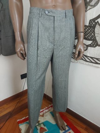 Completo uomo grigio e bianco