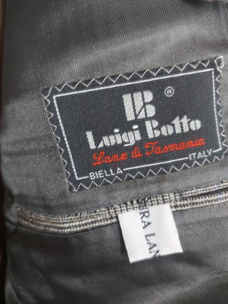 Completo uomo grigio e bianco
