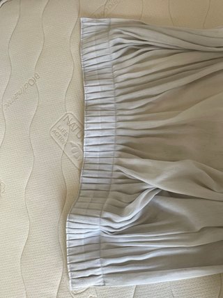 Tenda da sole in tessuto beige e bianco