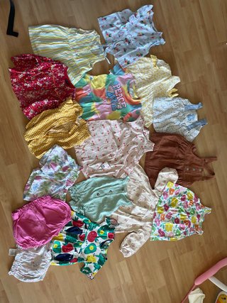 Lote Ropa Bebé Niña Verano