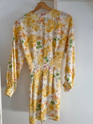 Vestido Zara Satén