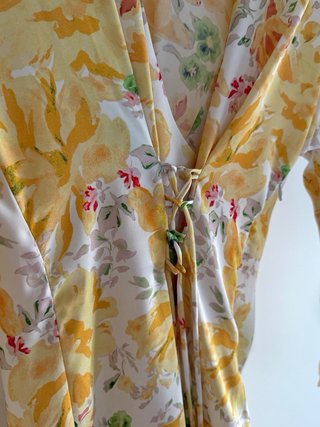 Vestido Zara Satén