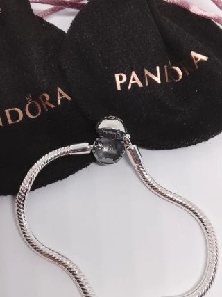 Pulsera Pandora 16cm Bolita Plata