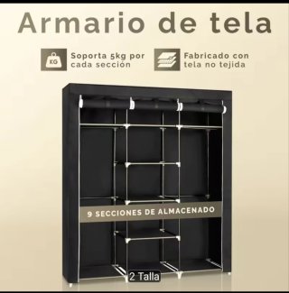 Armario de tela para camping
