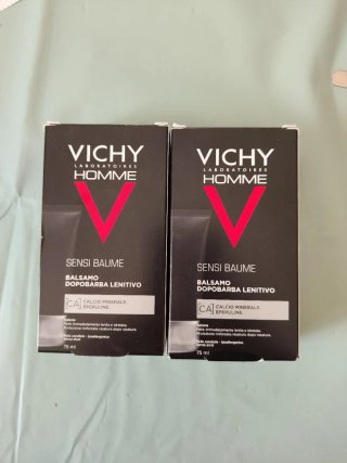 2 Vichy Dopobarba Sensi Baume Lenitivo