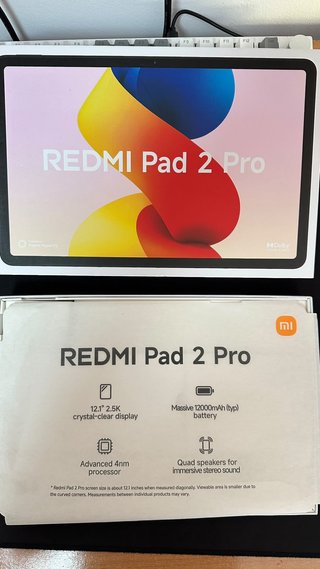 Xiaomi Redmi Pad 2 Pro + Lápiz + Funda