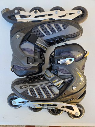 Patines en línea Oxelo Talla 44 + Protecciones