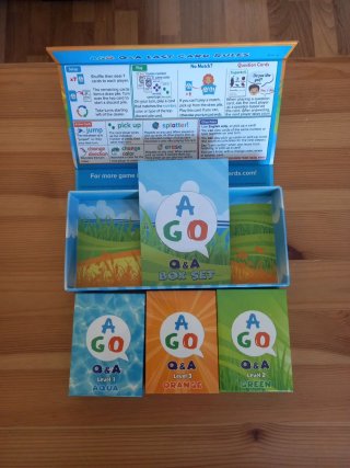 Juego de cartas Q&A para aprender inglés