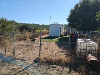 Terreno con caseta