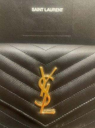 Bolso Saint Laurent Negro Cadena