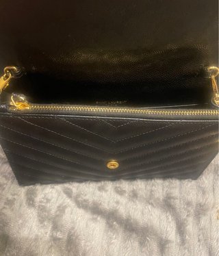 Bolso Saint Laurent Negro Cadena