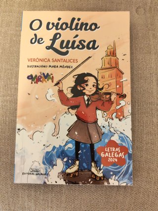 O violino de Luísa - Libro infantil
