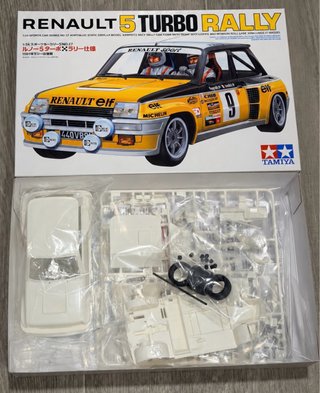 Maqueta Tamiya Renault 5 Turbo Rally 1/24
