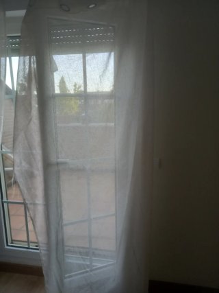 2 Cortinas Tramas+ Beige 140x260 cm
