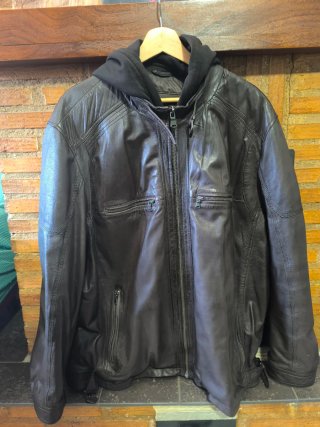 Chaqueta Cuero Marrón Gerry Urban Talla 64