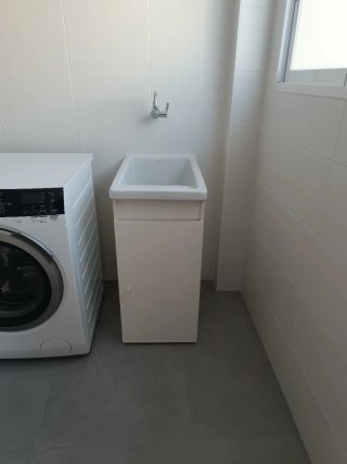Lavabo Sangrá blanco con mueble