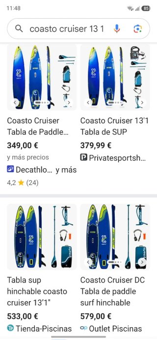 Tabla Paddle Surf Coasto Cruiser 13'1'' x 31'