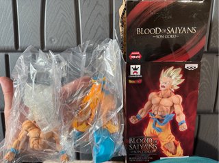 Figura Goku Rage Banpresto Blood of Saiyans