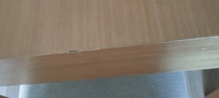 Mesa de comedor y 6 sillas de madera
