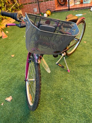 Bicicleta infantil niña rosa