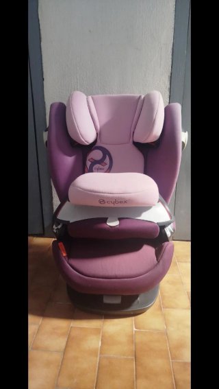 Silla coche Cybex Pallas M-Fix rosa/púrpura