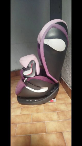 Silla coche Cybex Pallas M-Fix rosa/púrpura