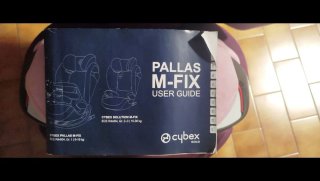 Silla coche Cybex Pallas M-Fix rosa/púrpura