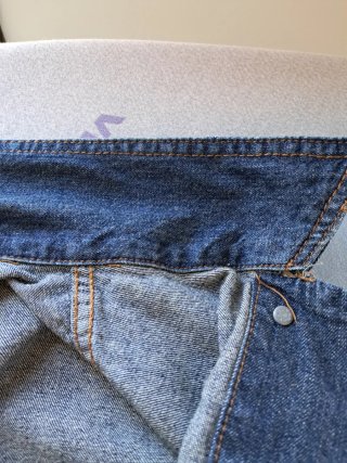 Cazadora Vaquera Zara Azul