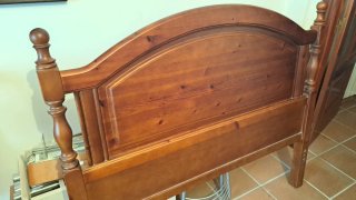 Cama Madera Vintage 150cm