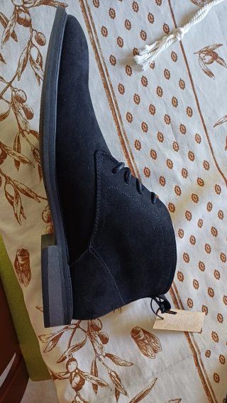 Botines negros hombre talla 46