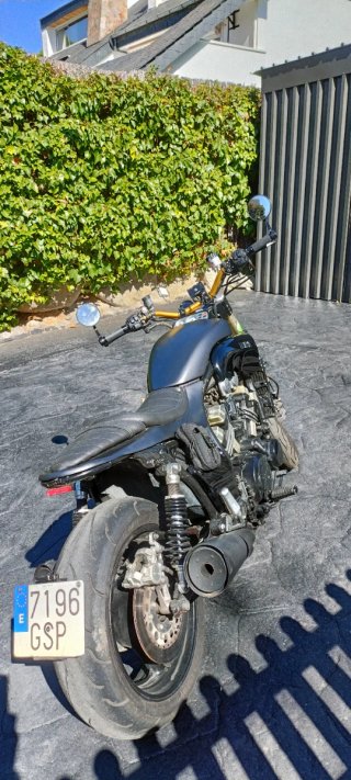 Yamaha VMAX 1200 Negra/Gris
