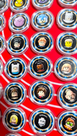 Tags NFC Lego Dimensions - 155 Personagens